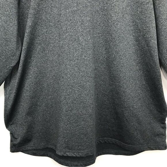 Spyder Active Gray Quarter Zip ProWB Performance Long Sleeve Pullover - Picture 4 of 15